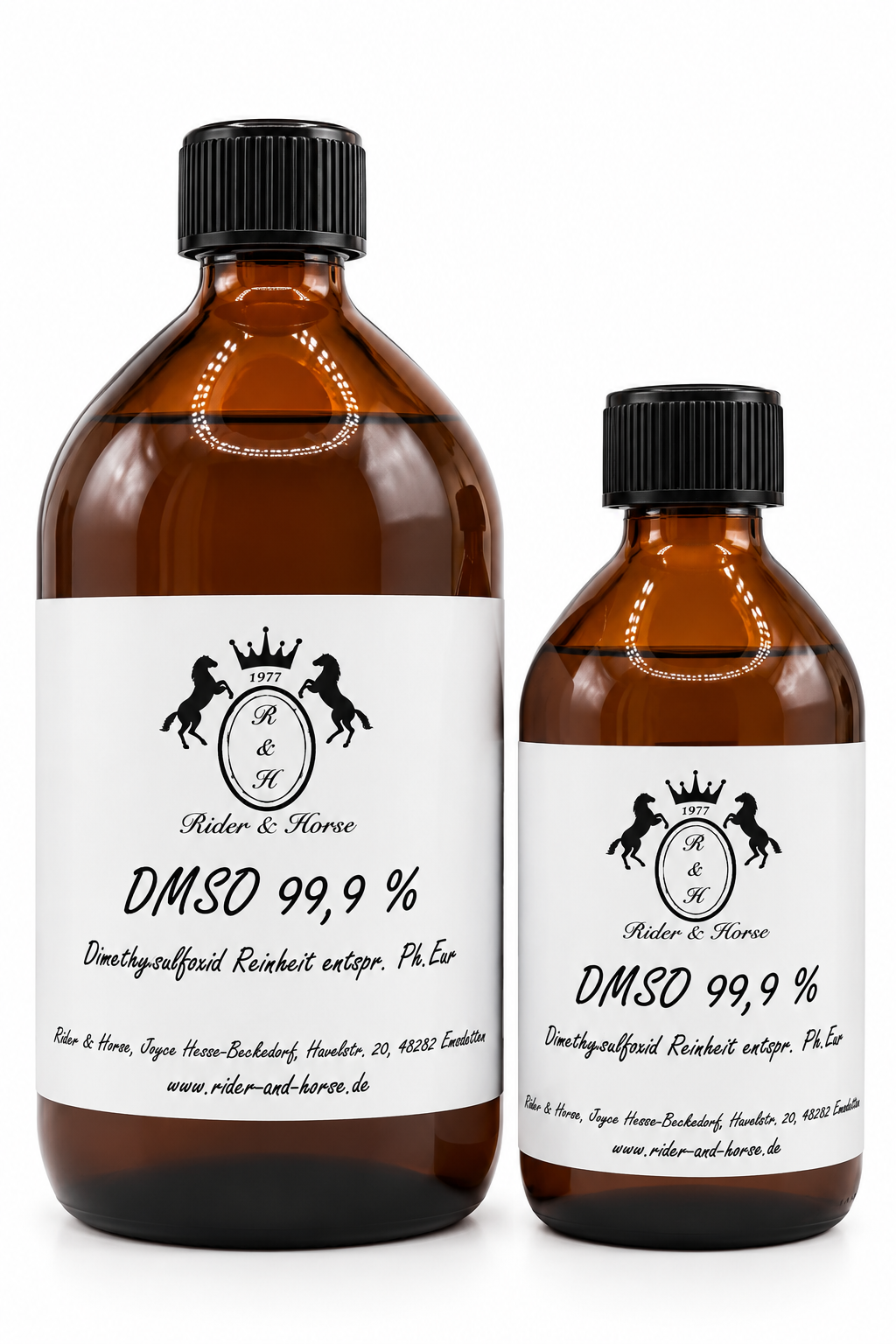 DMSO 99.9% Puro en Frasco Ámbar